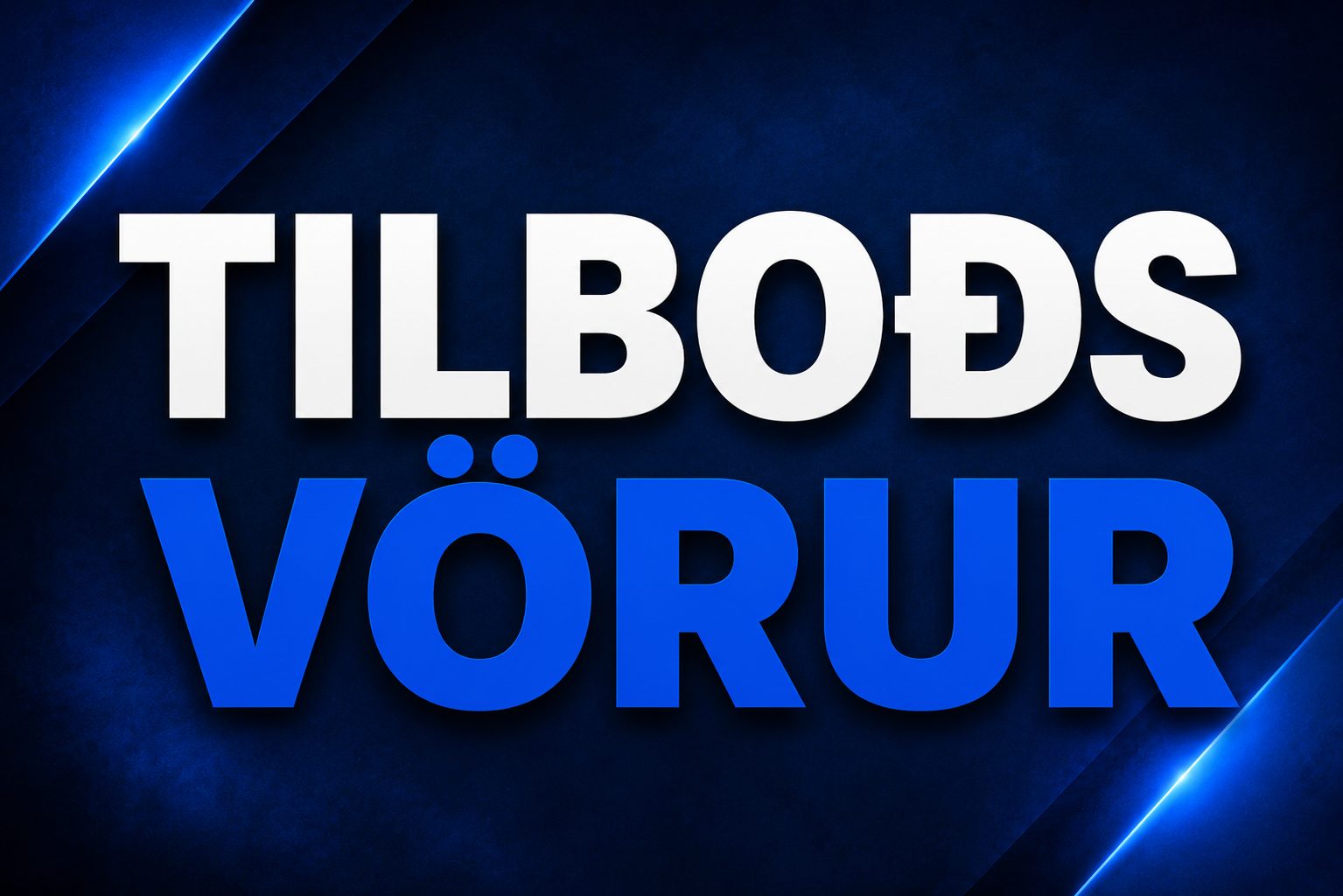 Tilboðs vörur