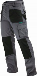 Vinnubuxur BASIC LINE Grár/Svartar 4XL